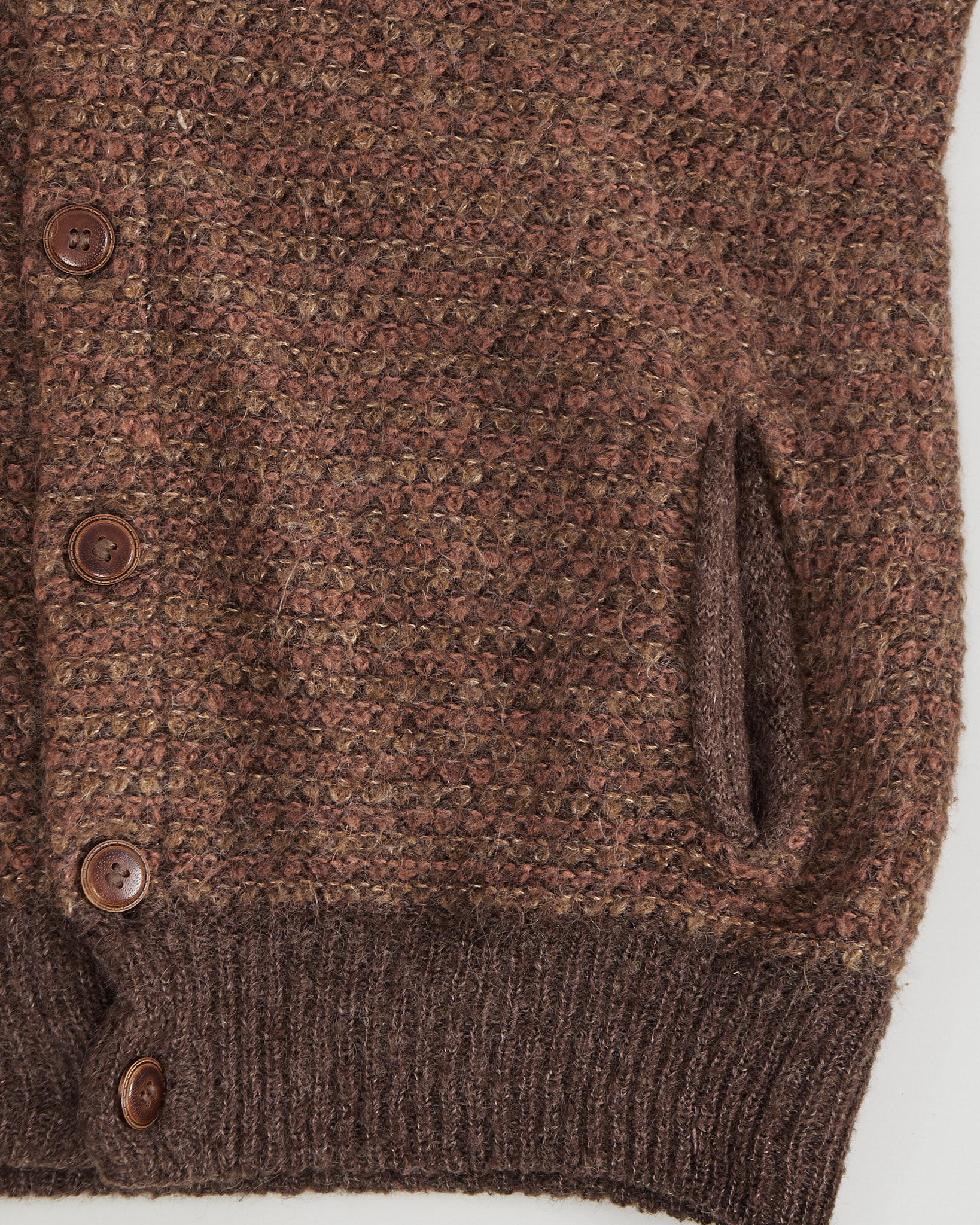 Кардиган и шерсти с  узором — фото 4