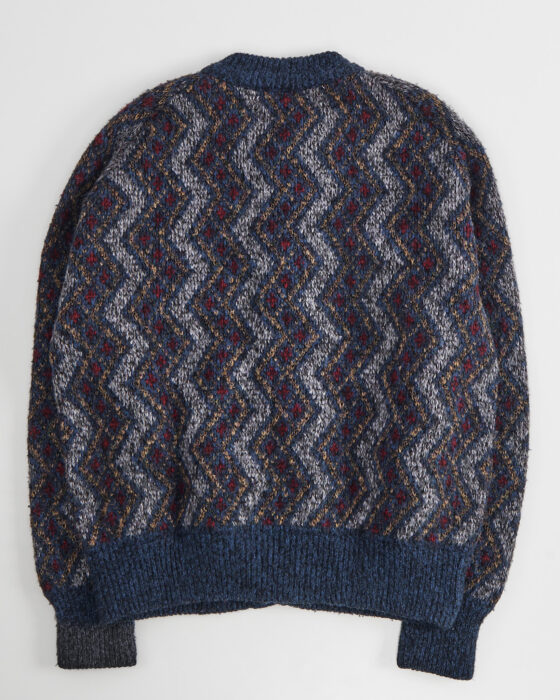 Винтажный кардиган с узором — фото 2