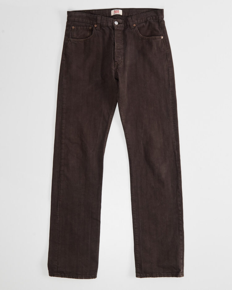 Джинсы коричневые Levi’s 501