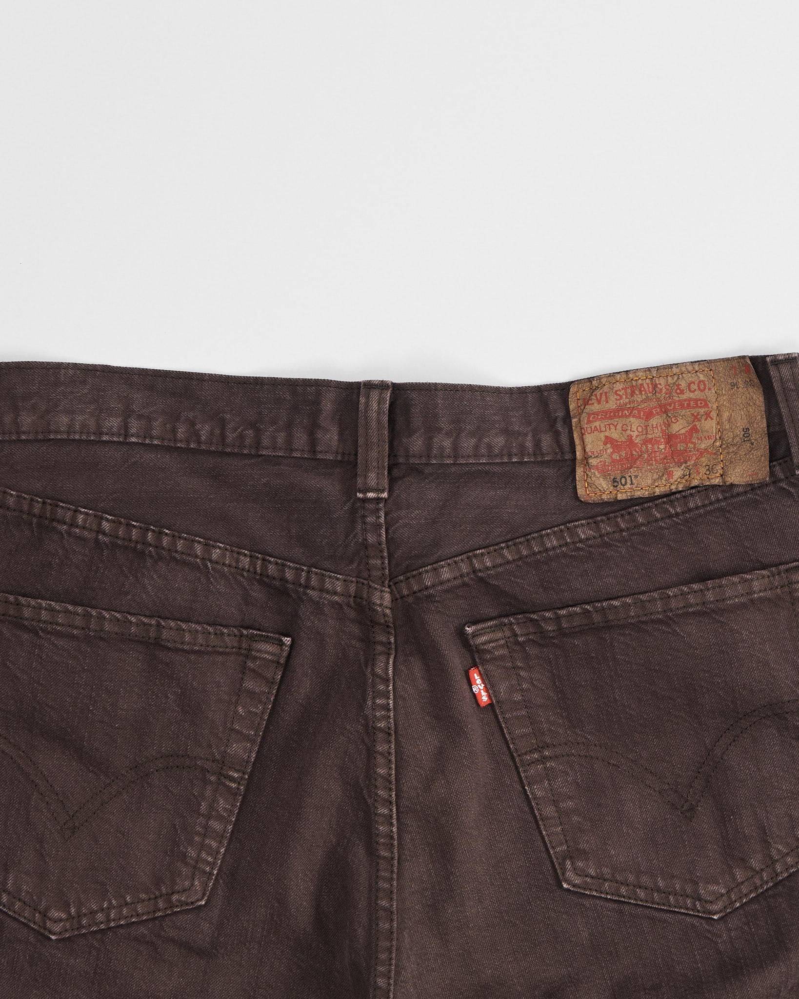 Джинсы коричневые Levi’s 501 Levi’s — фото 3