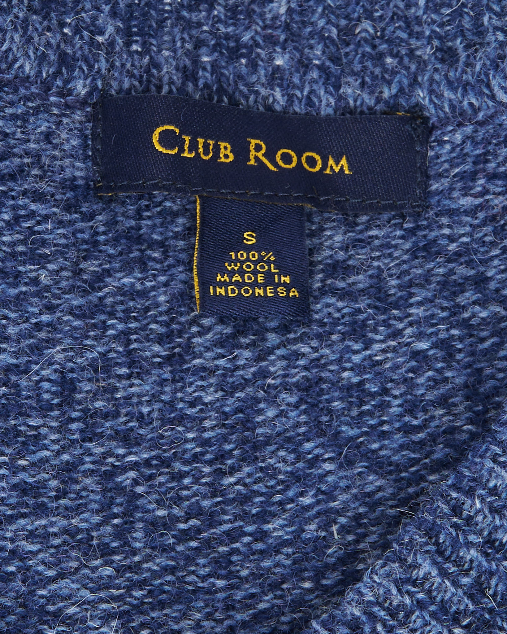 Свитер с ромбами из шерсти Club Room Club Room — фото 5