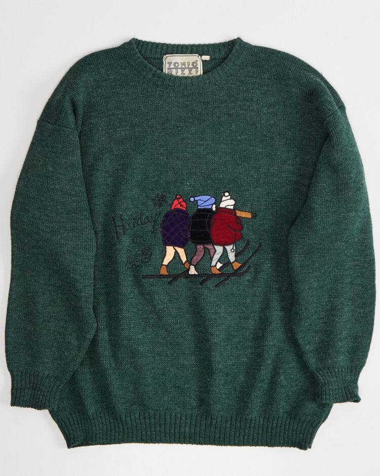 Свитер Tonio Rizzi с вышивкой