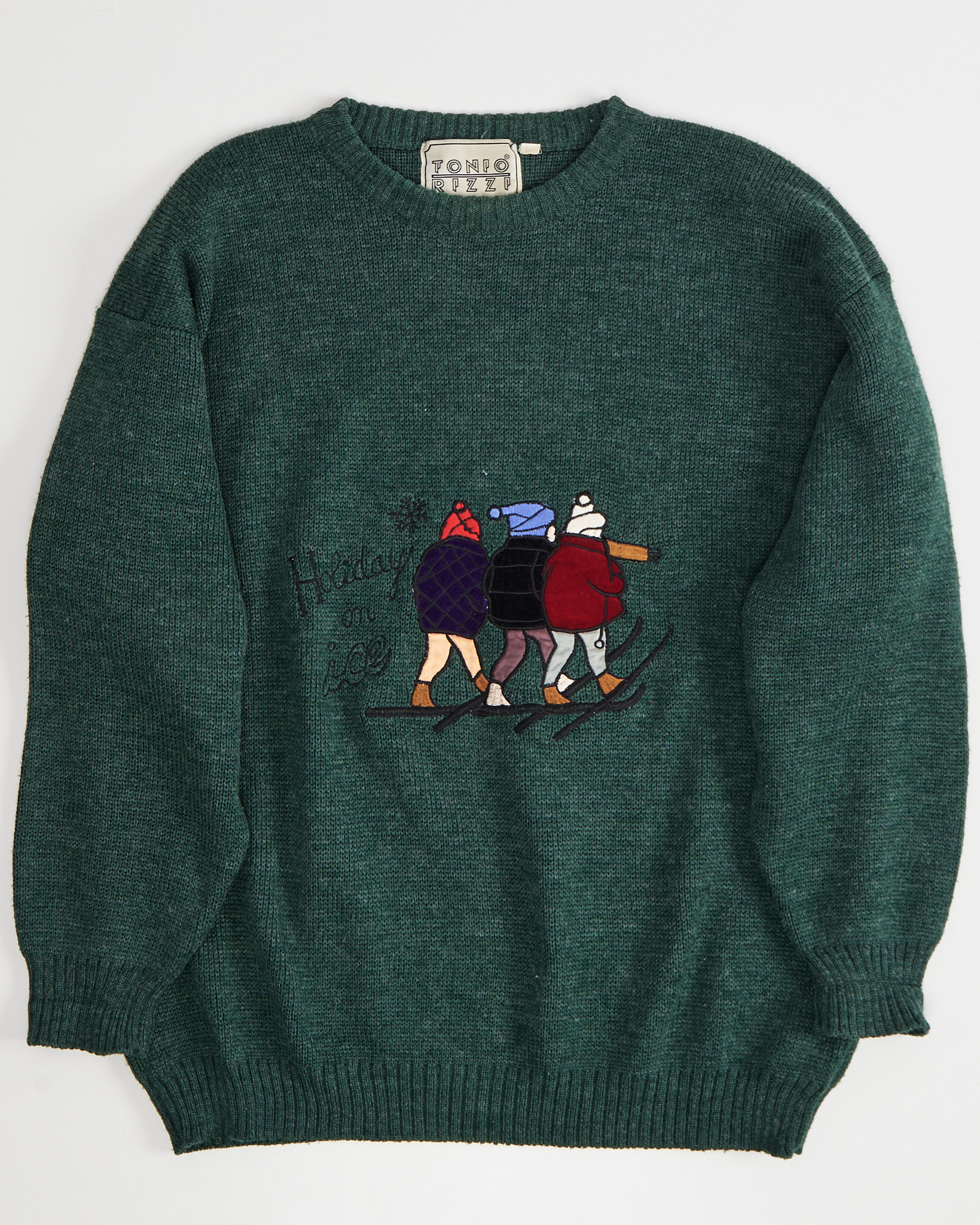 Свитер Tonio Rizzi с вышивкой Tonio Rizzi