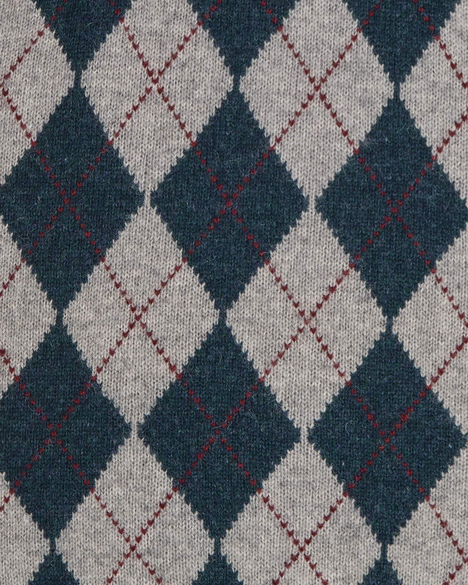 Шерстяной свитер с ромбовым узором C.A.M.P. Classics — фото 4