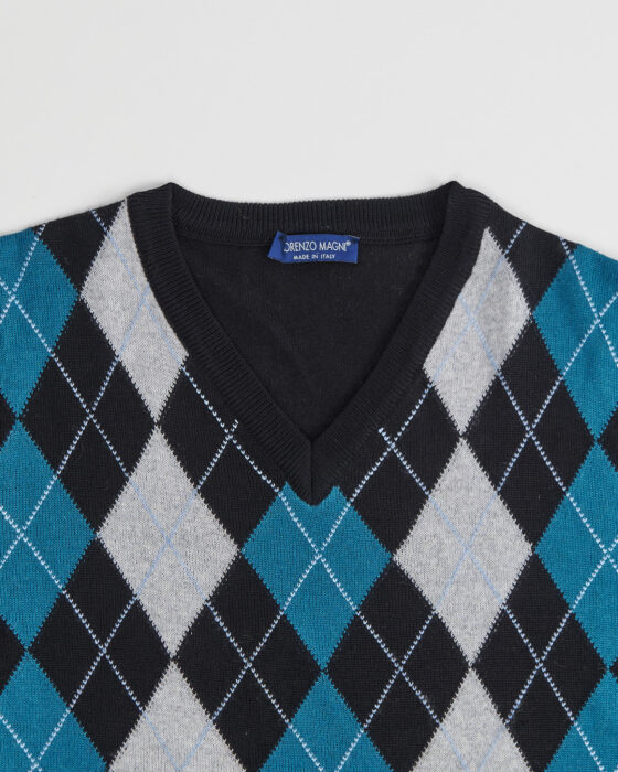 Свитер с ромбами Lorenzo Magni Lorenzo Magni — фото 3