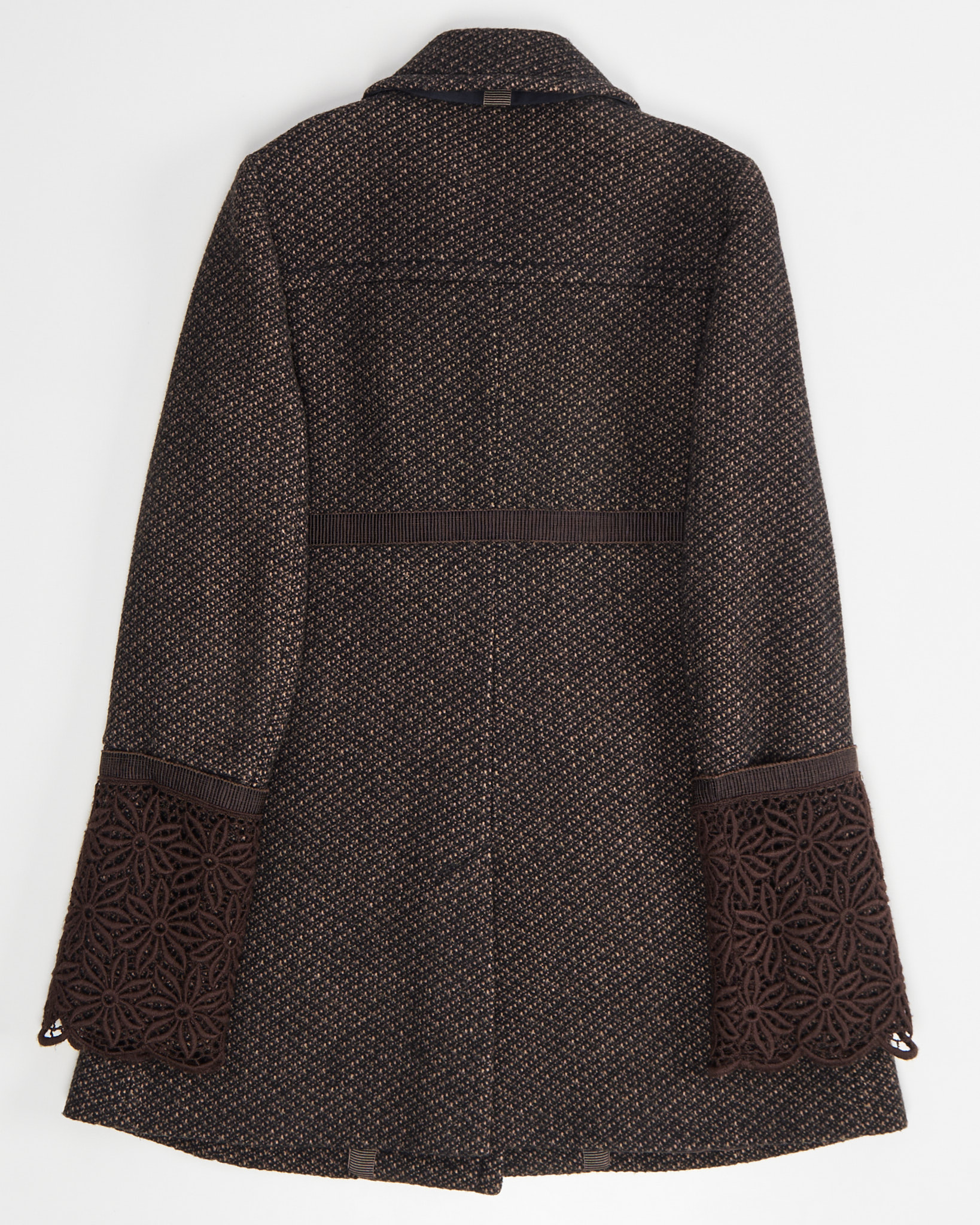 Пальто Sportmax Code с кружевными манжетами Sportmax — фото 2