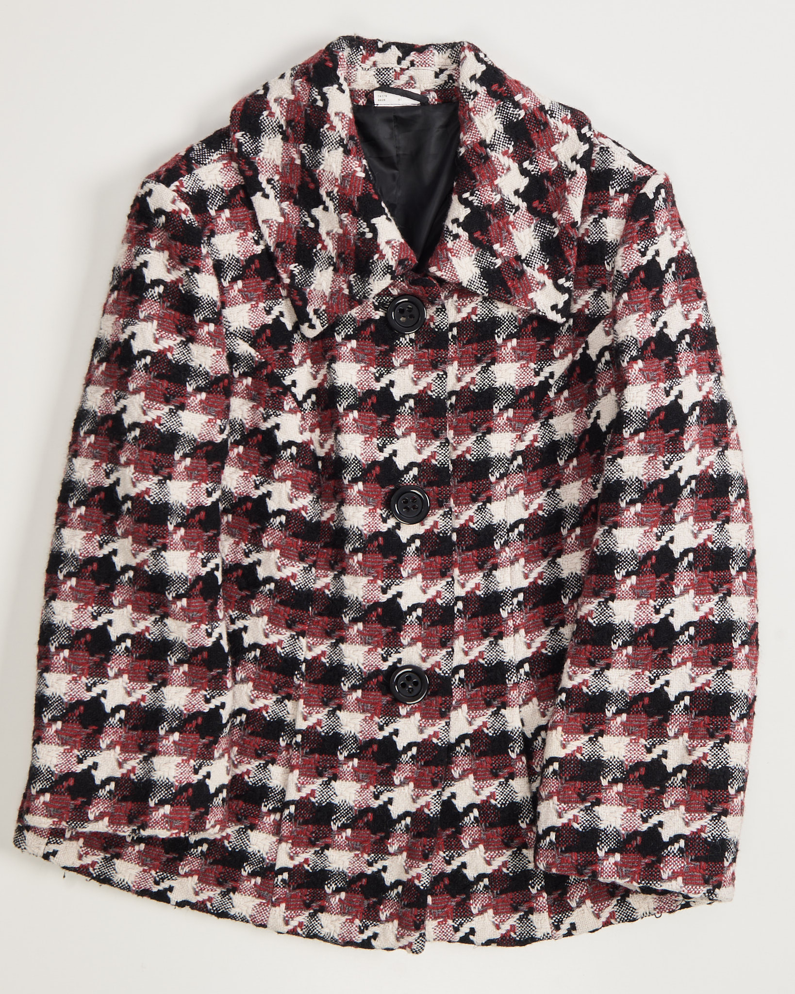 Укороченное пальто пье де пуль