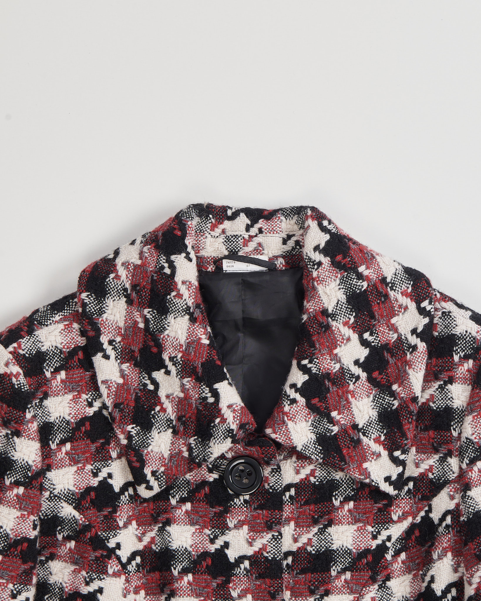 Укороченное пальто пье де пуль — фото 3