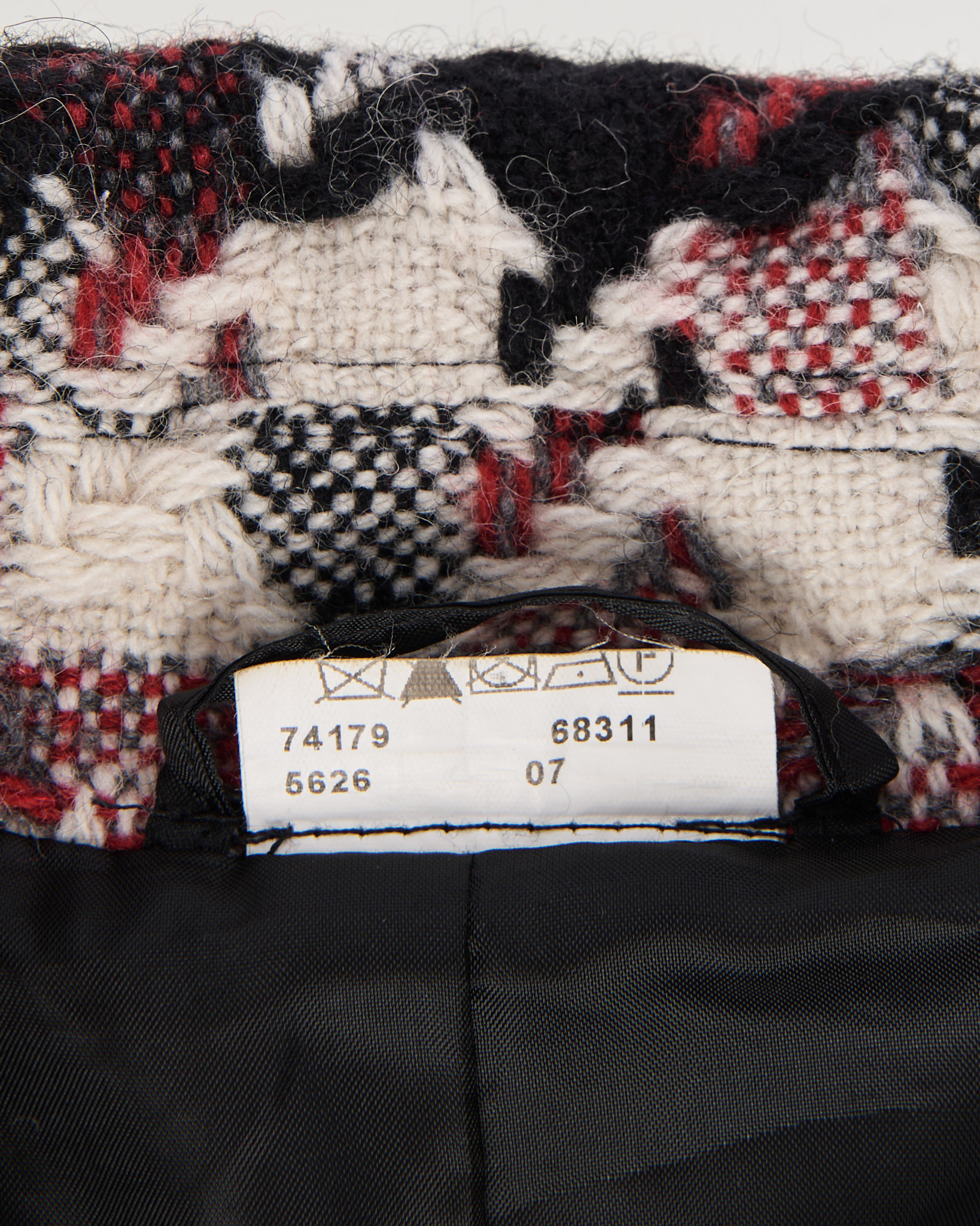 Укороченное пальто пье де пуль — фото 5