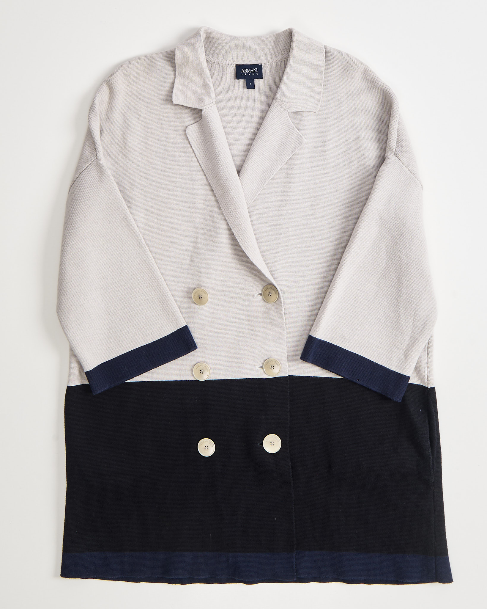 Двухцветный кардиган Armani Jeans Armani Jeans