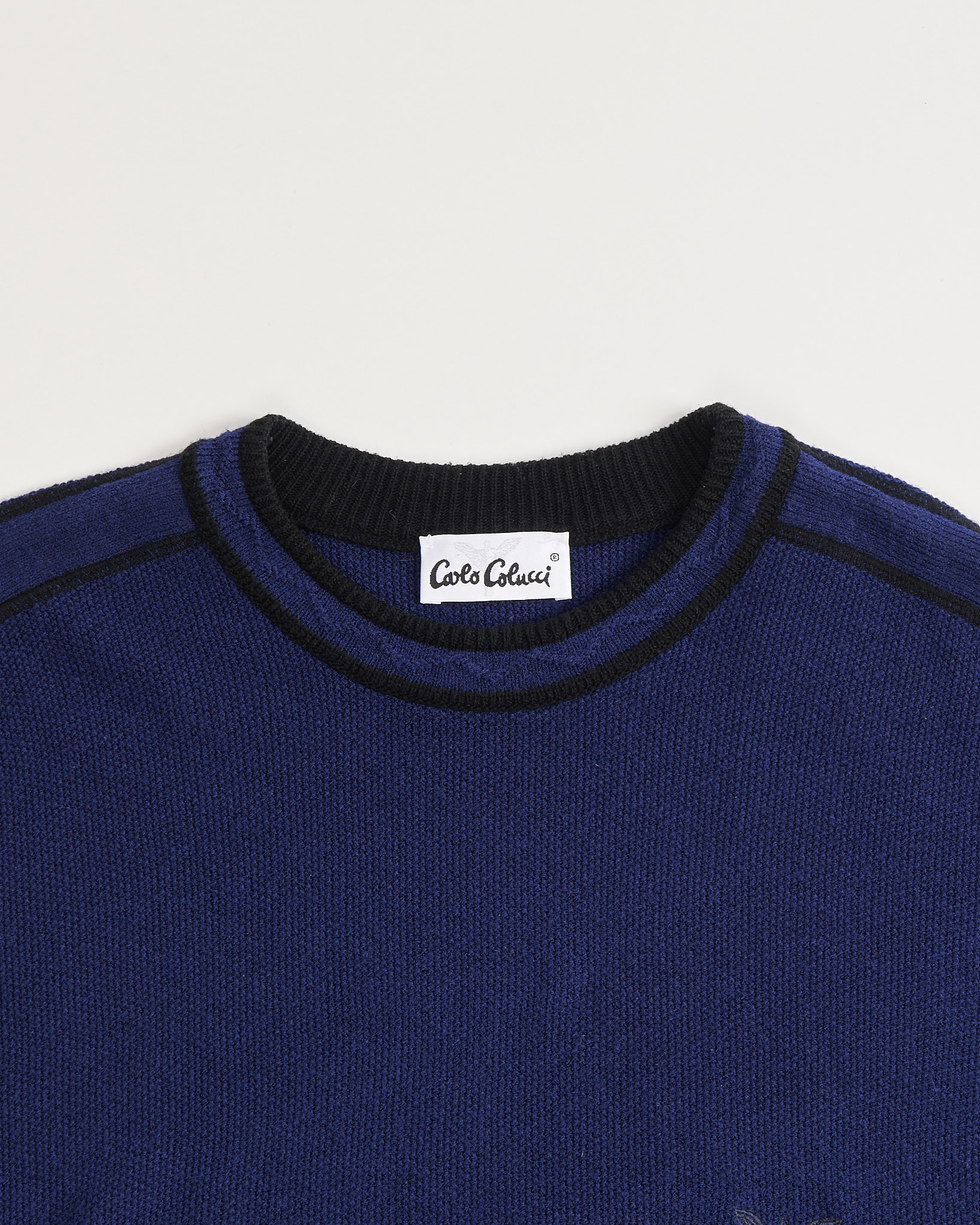 Синий свитер Carlo Colucci Carlo Colucci — фото 3