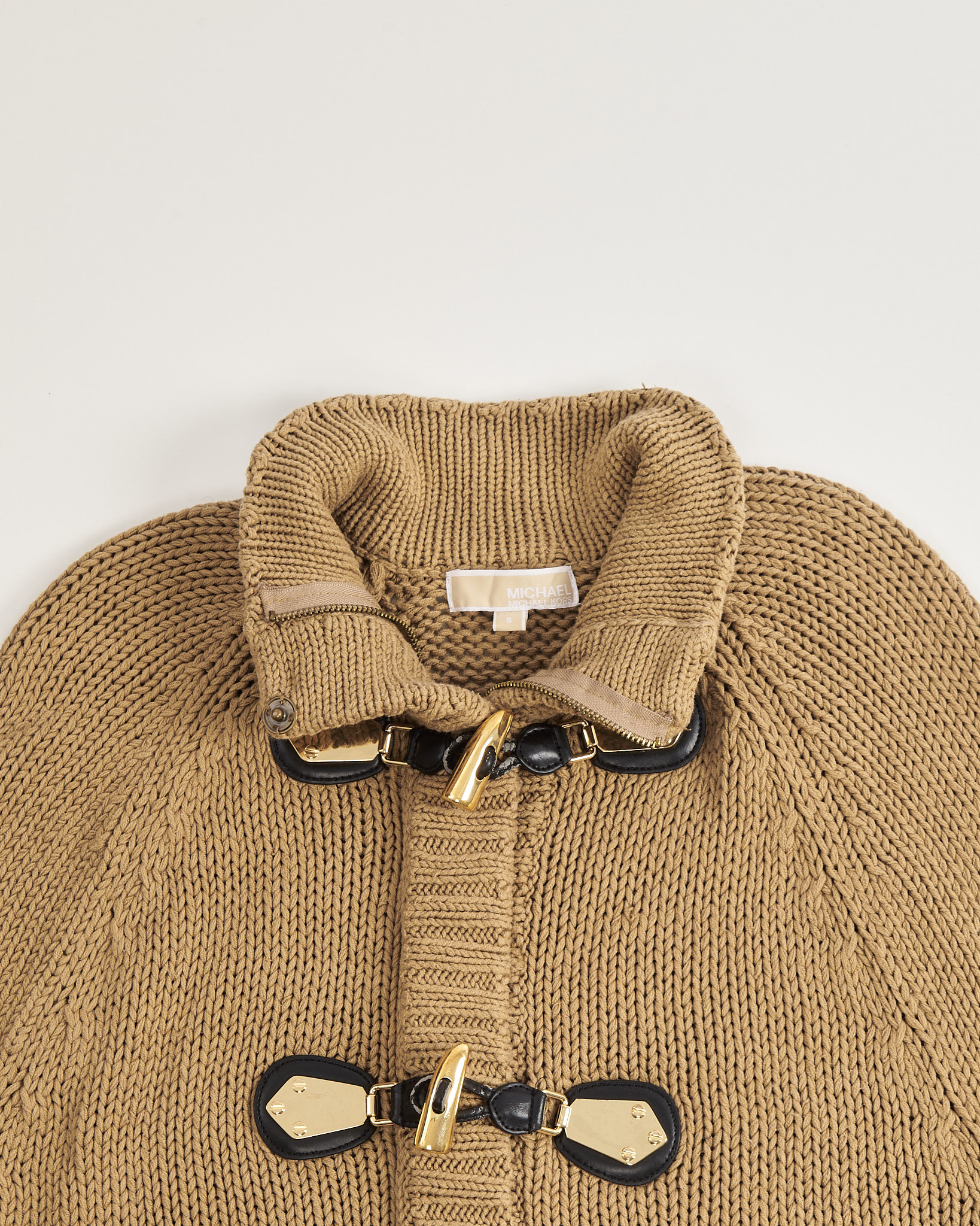 Кардиган-пончо с декоративными пряжками Michael Kors — фото 3