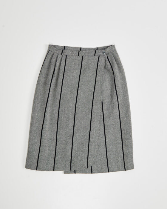 Юбка с асимметричной складкой — фото 2