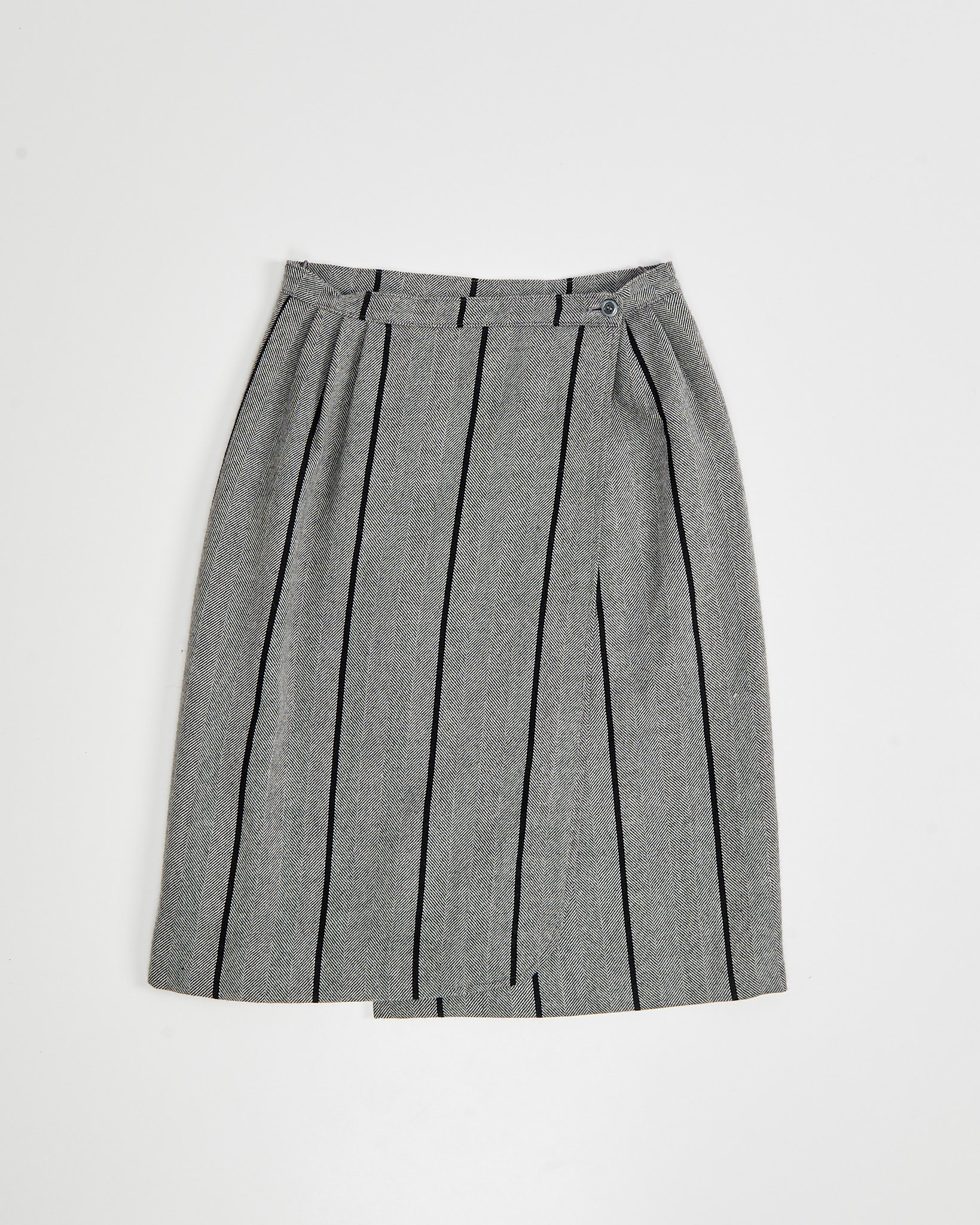 Юбка с асимметричной складкой — фото 2