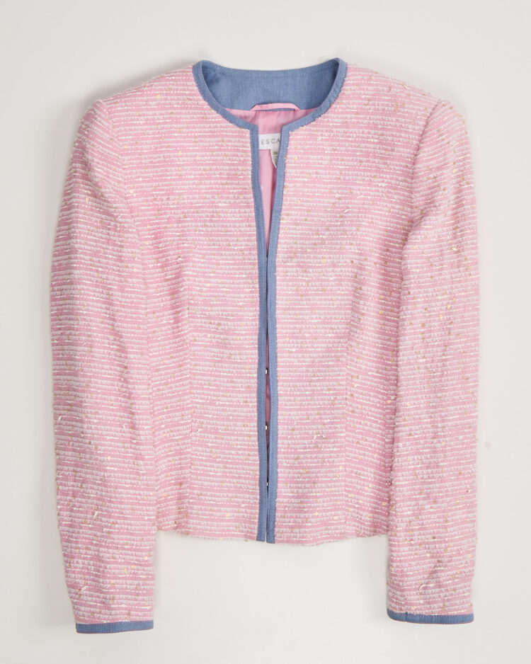 Жакет Escada из розового твида