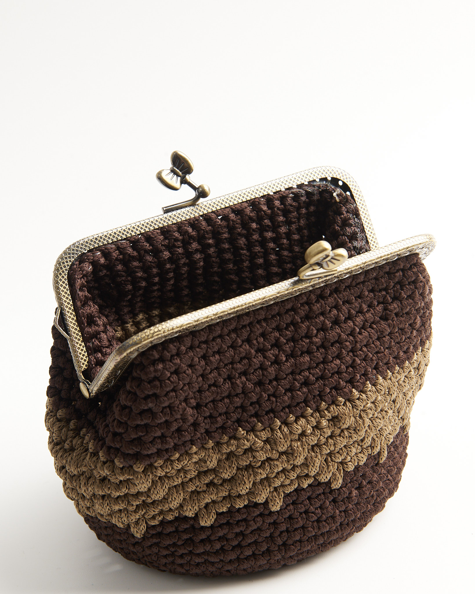 Вязаная сумка-кошелёк — фото 5