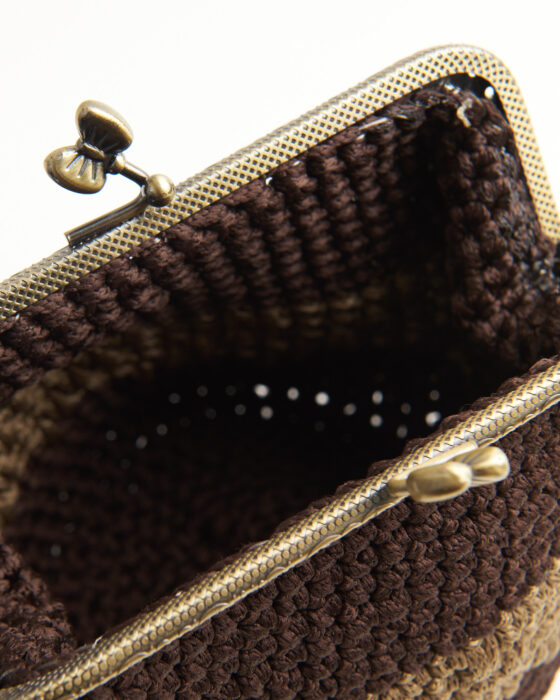 Вязаная сумка-кошелёк — фото 6