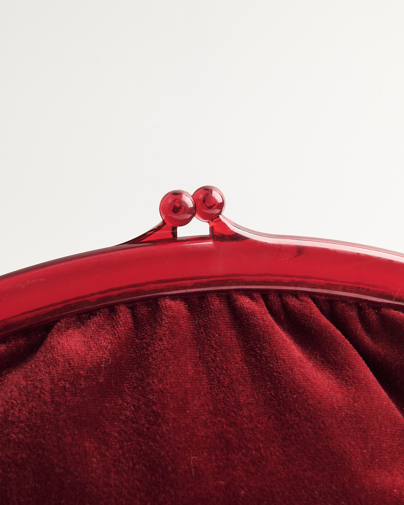 Сумка-клатч из бархата — фото 2