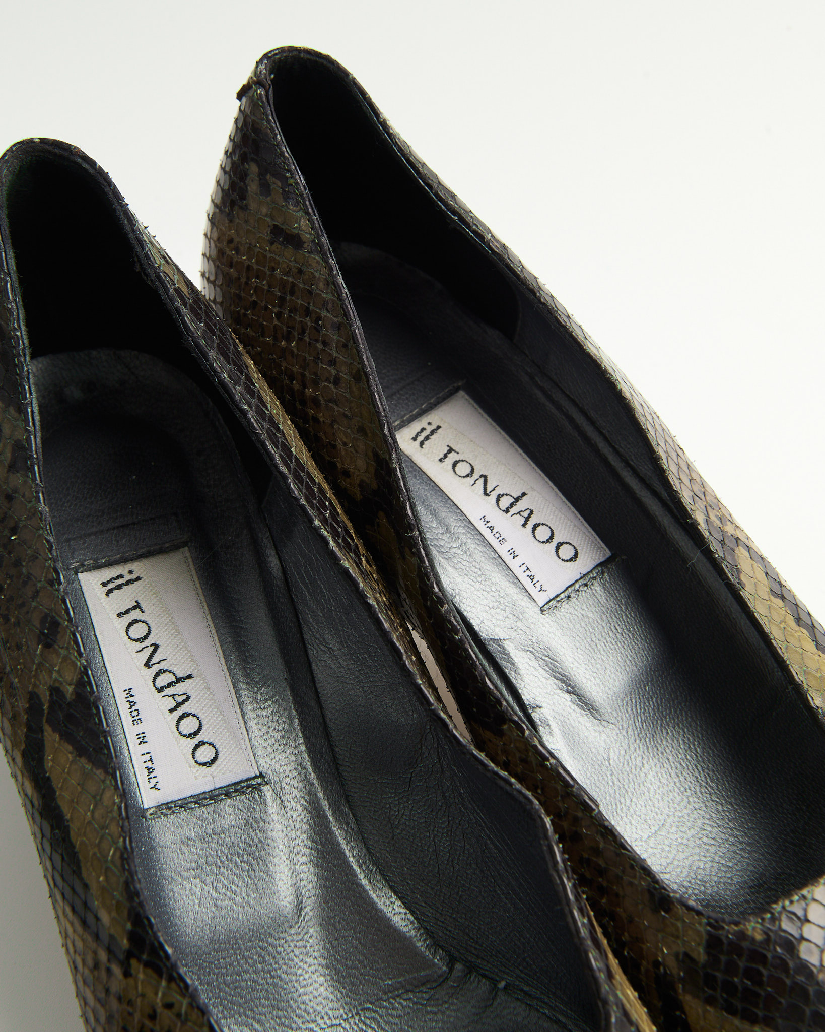 Туфли из питона made in Italy — фото 7