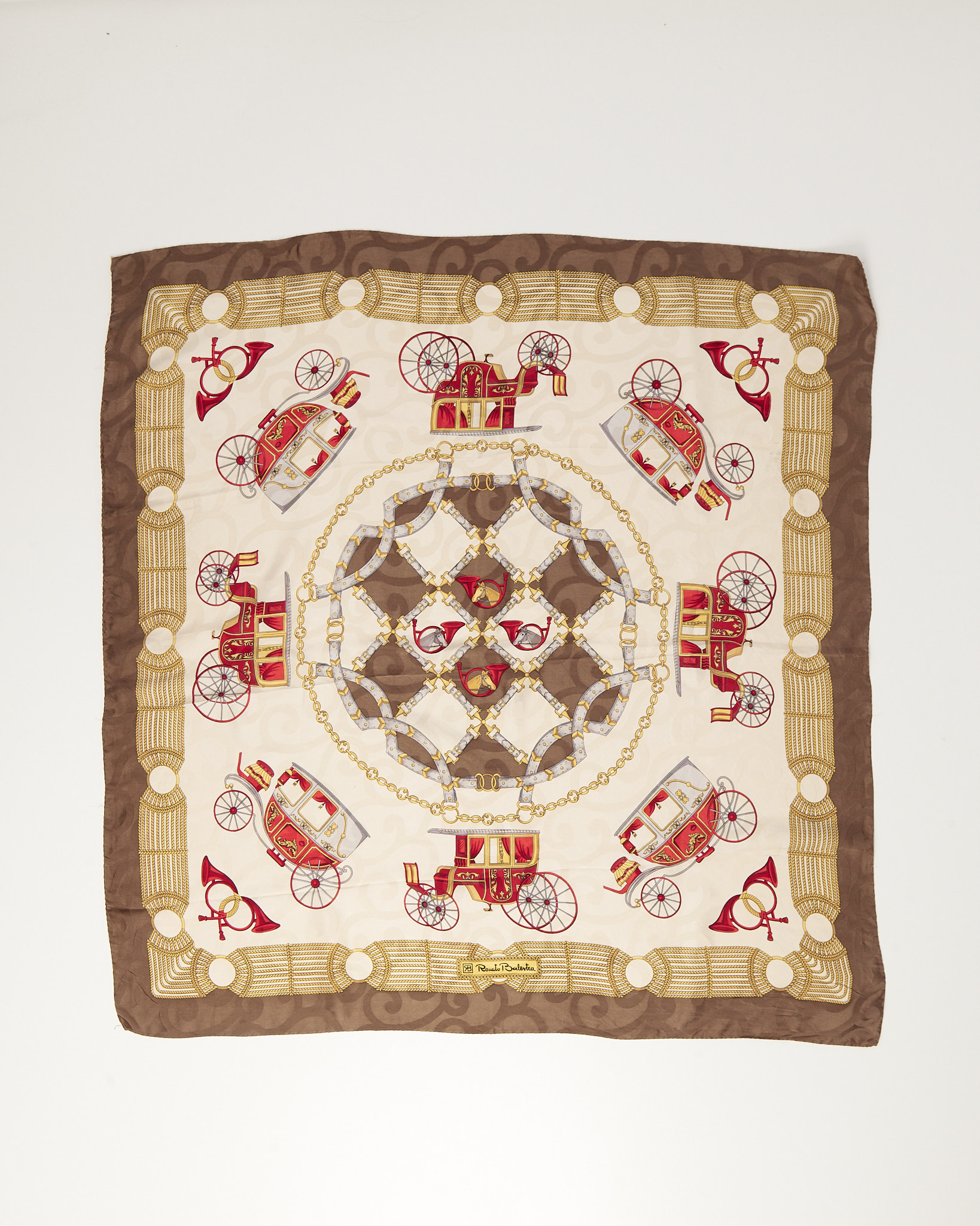 Шелковый платок Renato Balestra Renato Balestra — фото 2