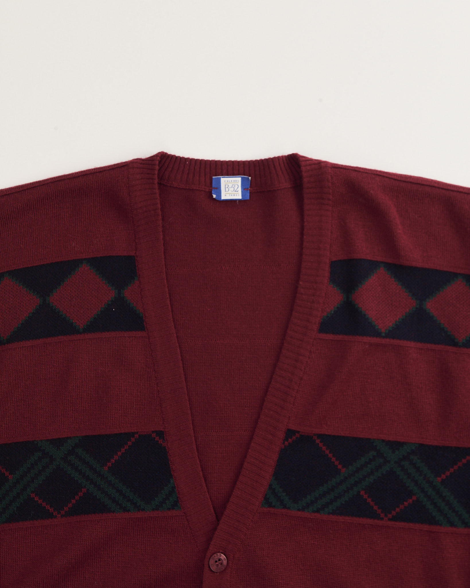 Винтажный кардиган с узором — фото 2