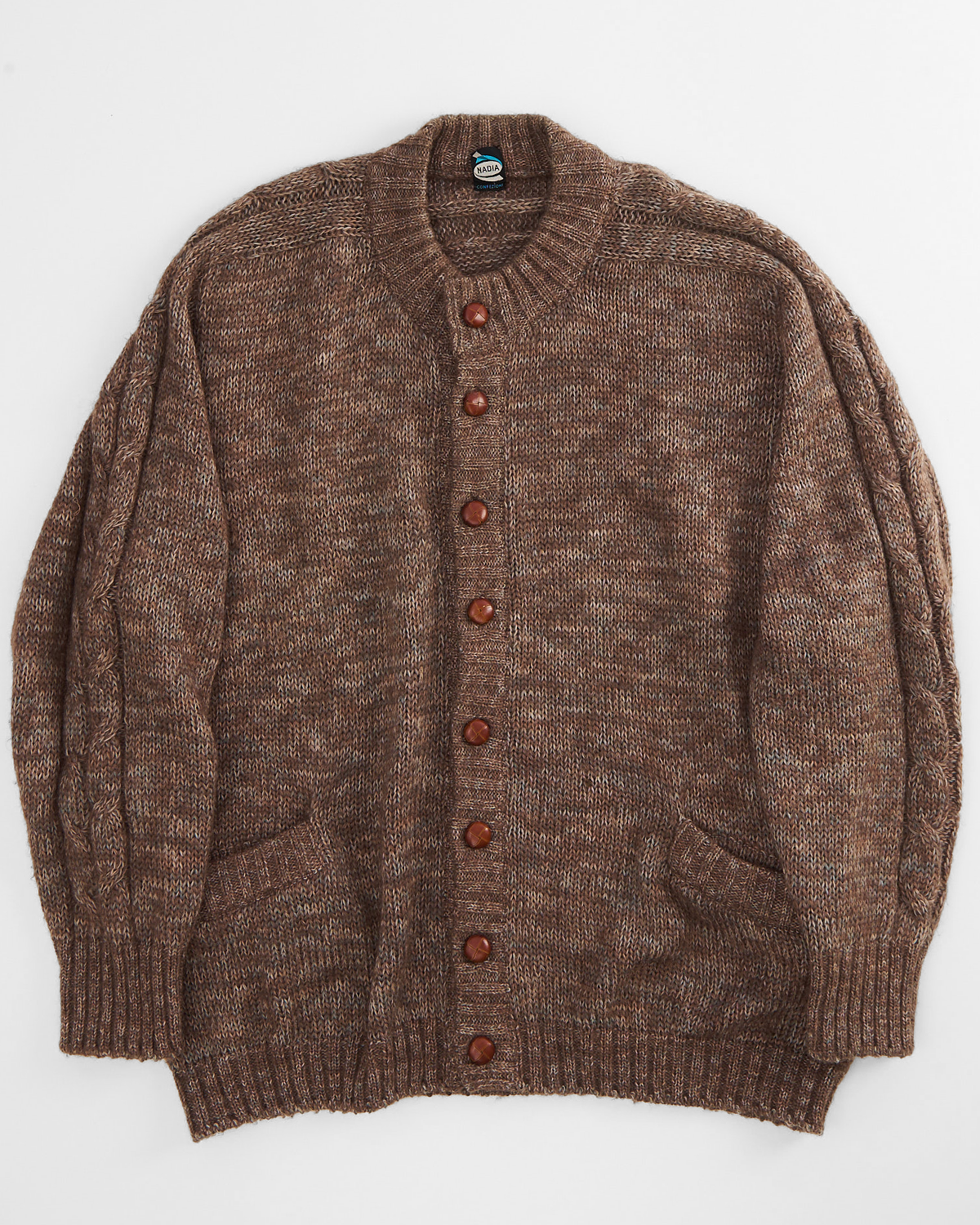 Кардиган из шерсти made in Italy