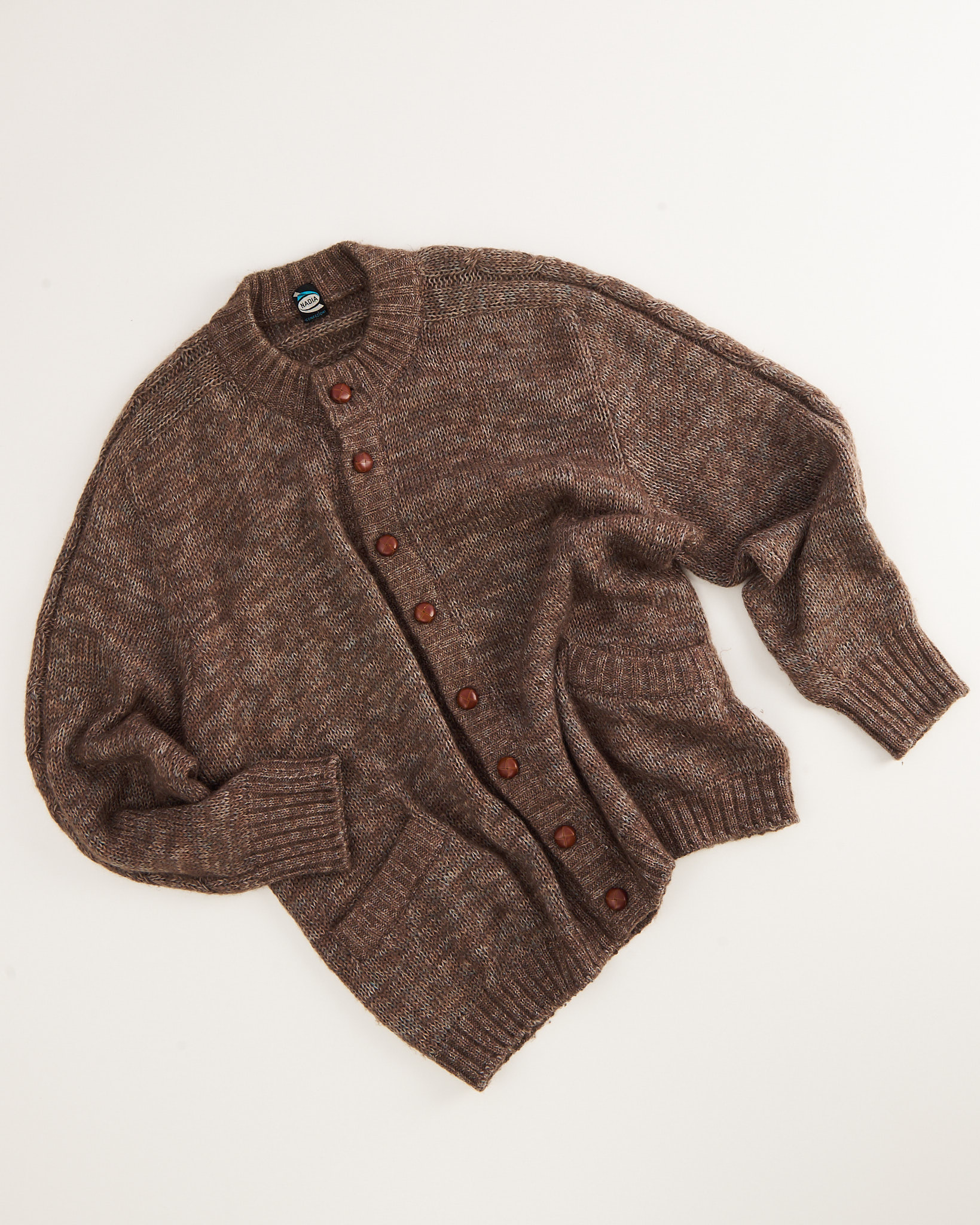 Кардиган из шерсти made in Italy — фото 4