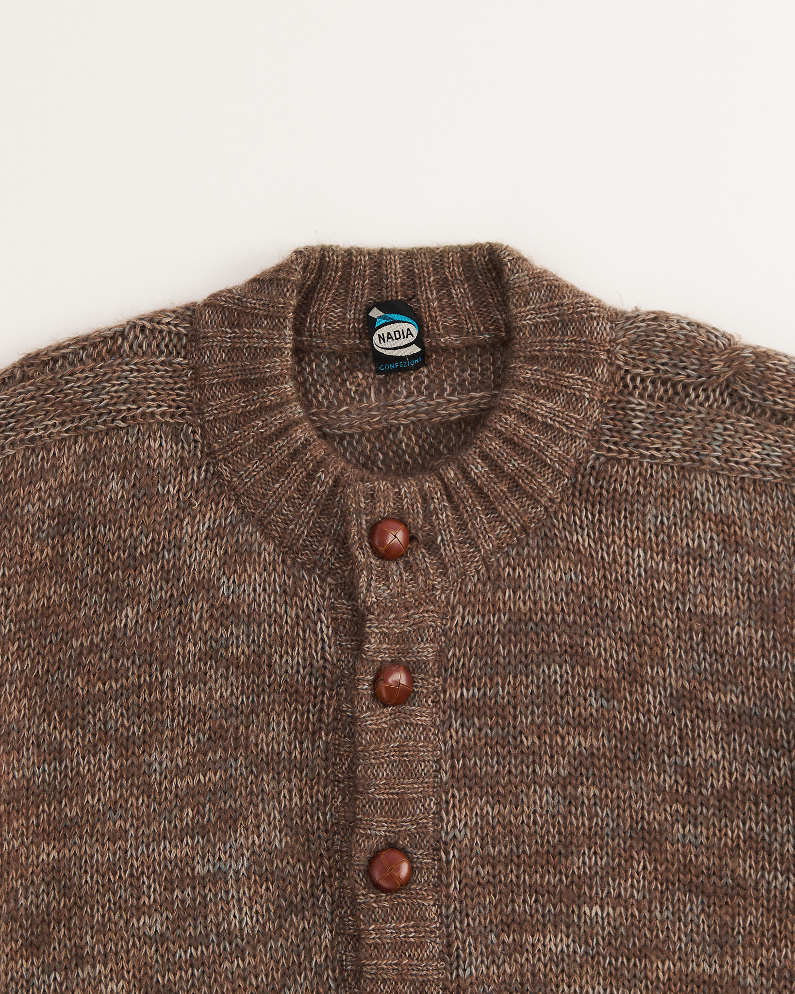 Кардиган из шерсти made in Italy — фото 5