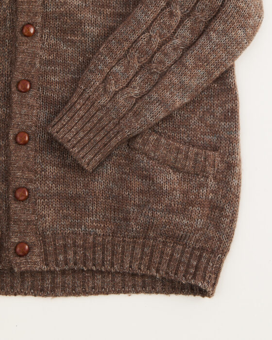 Кардиган из шерсти made in Italy — фото 6