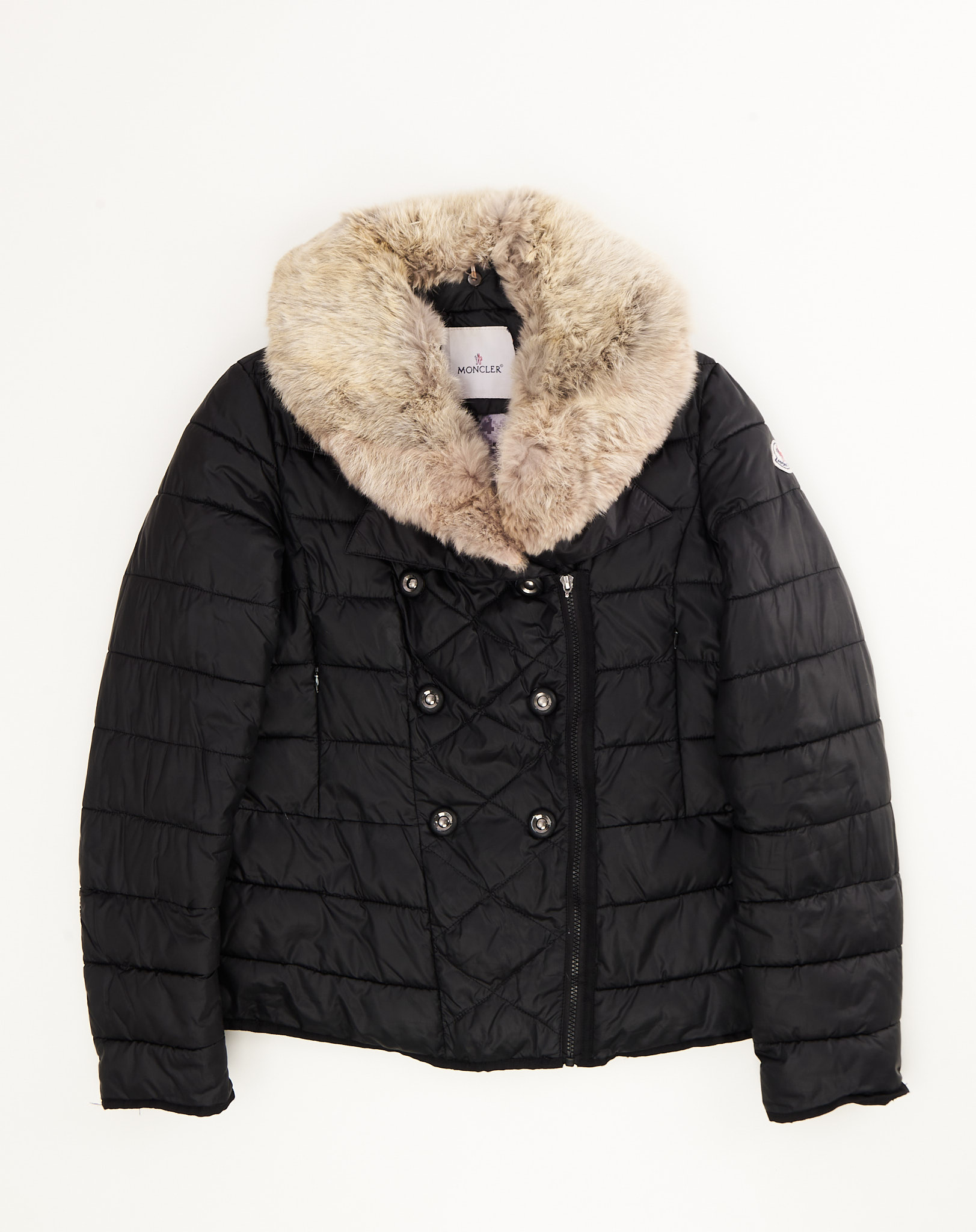 Куртка Moncler с натуральным мехом Moncler