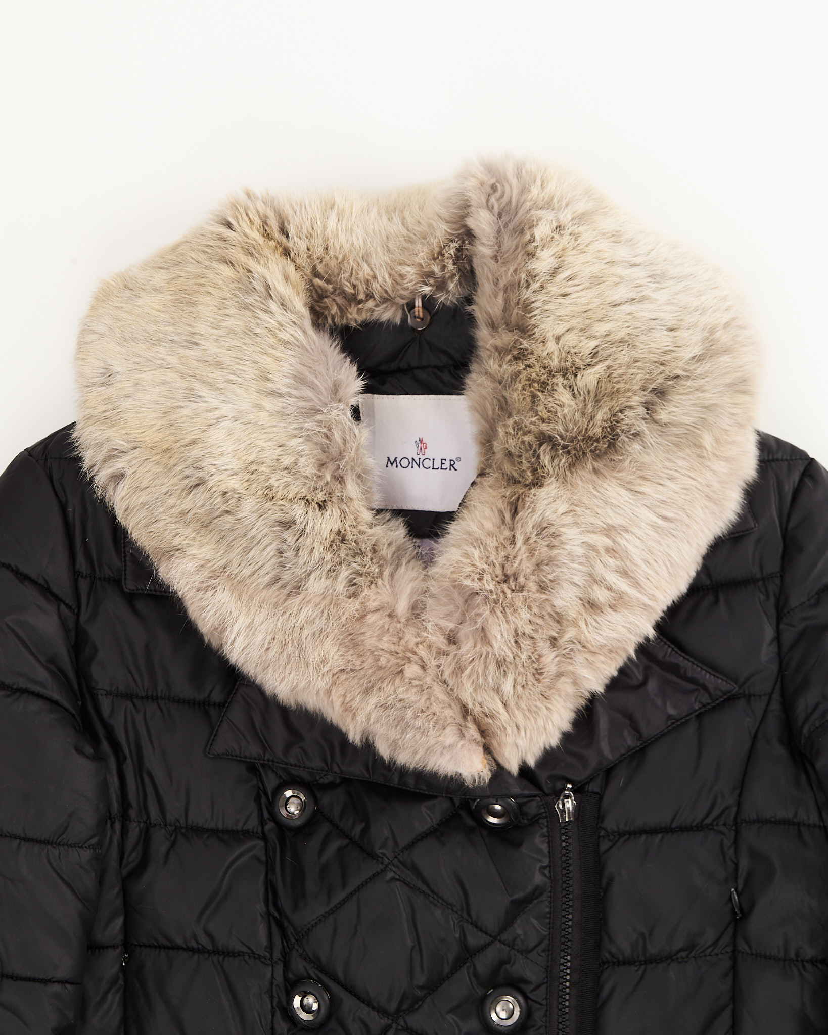 Куртка Moncler с натуральным мехом Moncler — фото 3