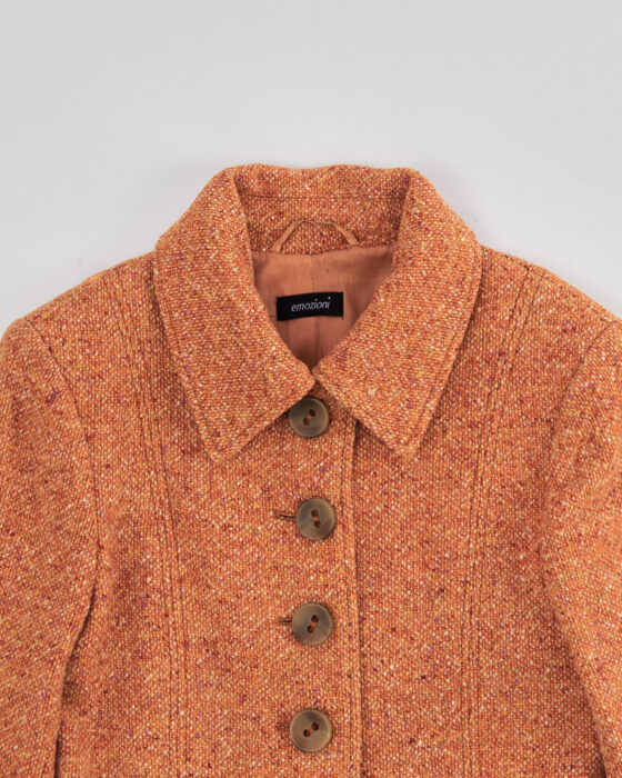 Пальто из твидовой шерсти Emozioni — фото 3