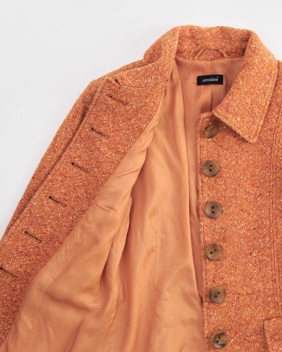 Пальто из твидовой шерсти Emozioni — фото 4