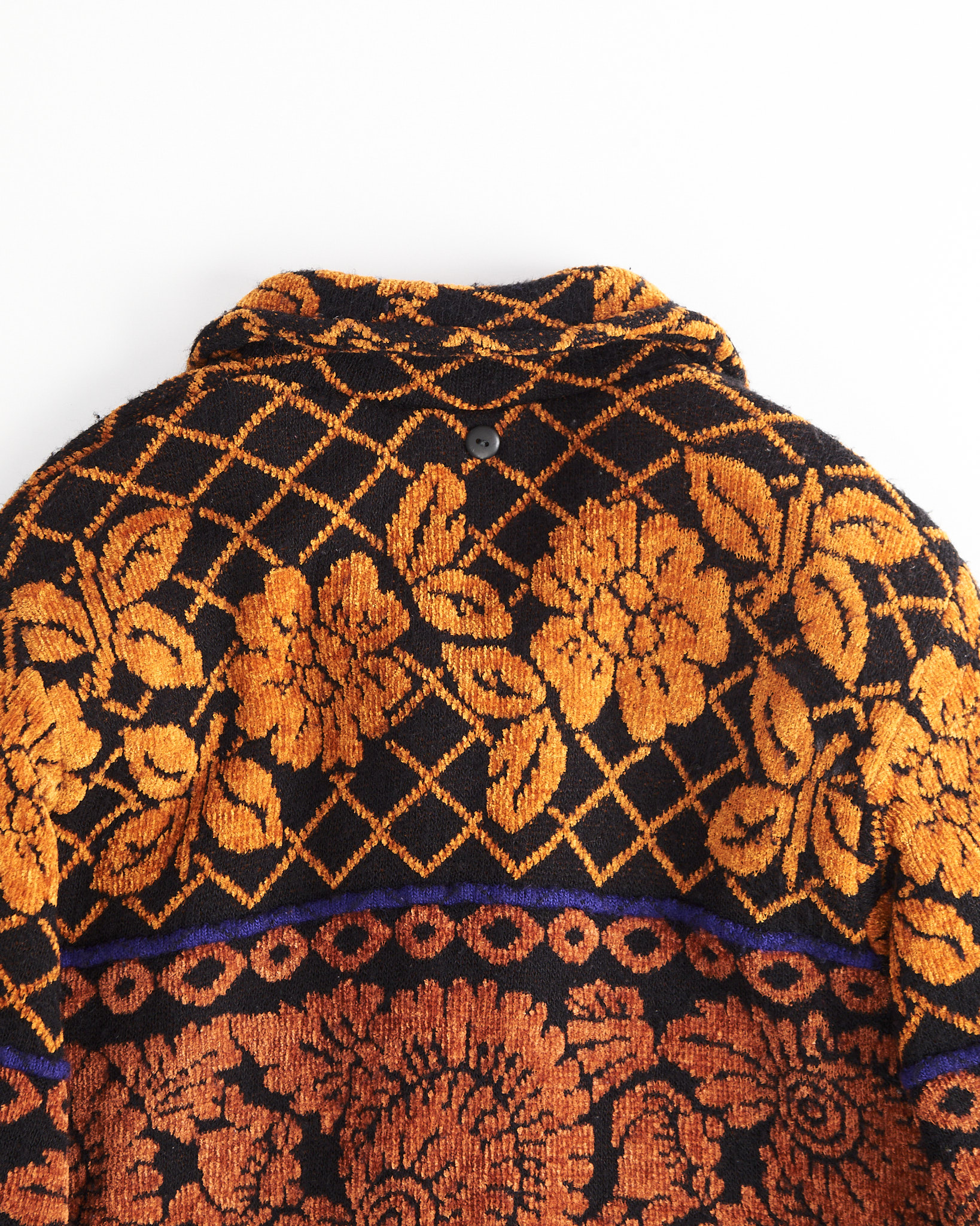 Пальто с жаккардовым узором — фото 3