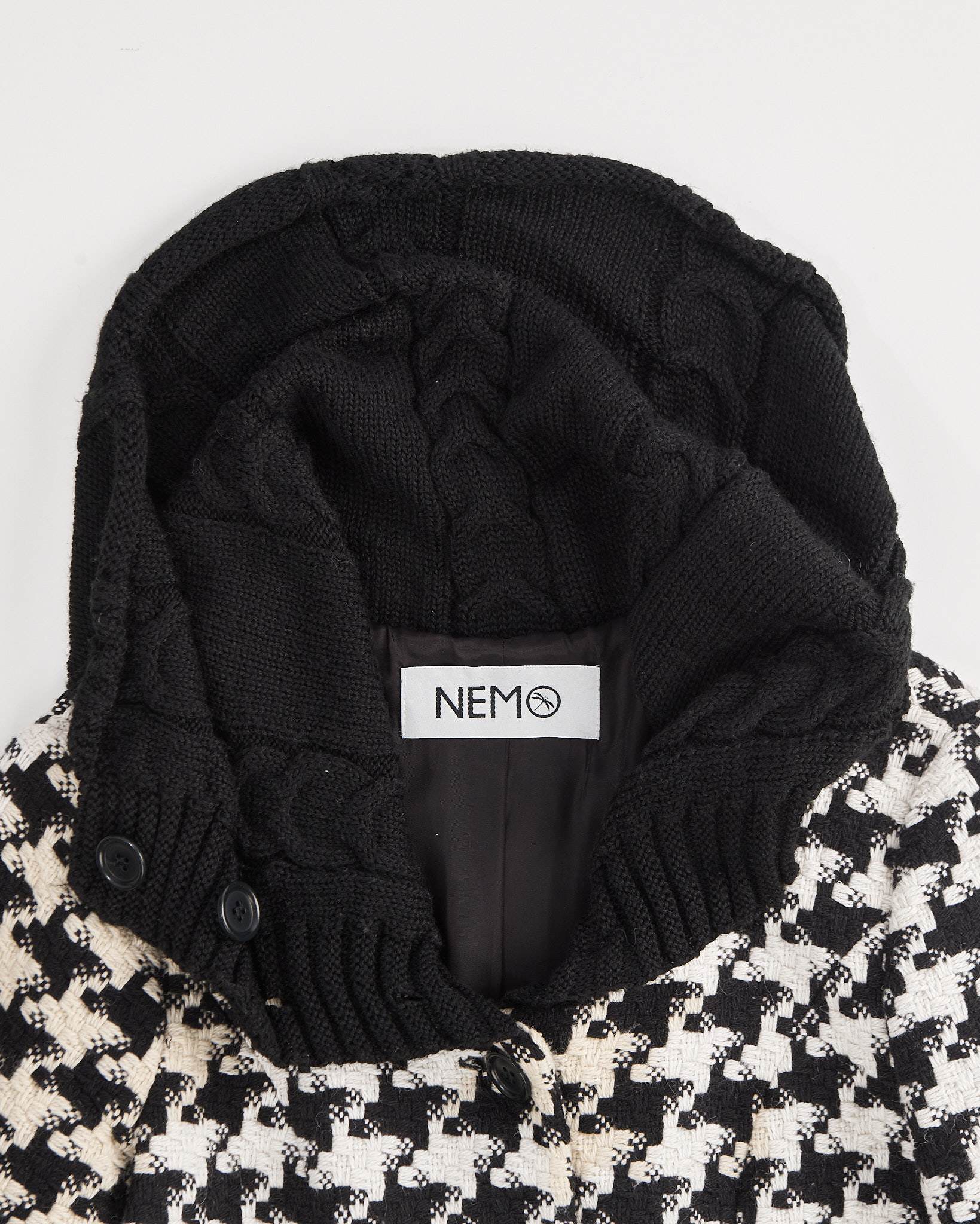 Пальто с воротником NEMO NEMO — фото 3