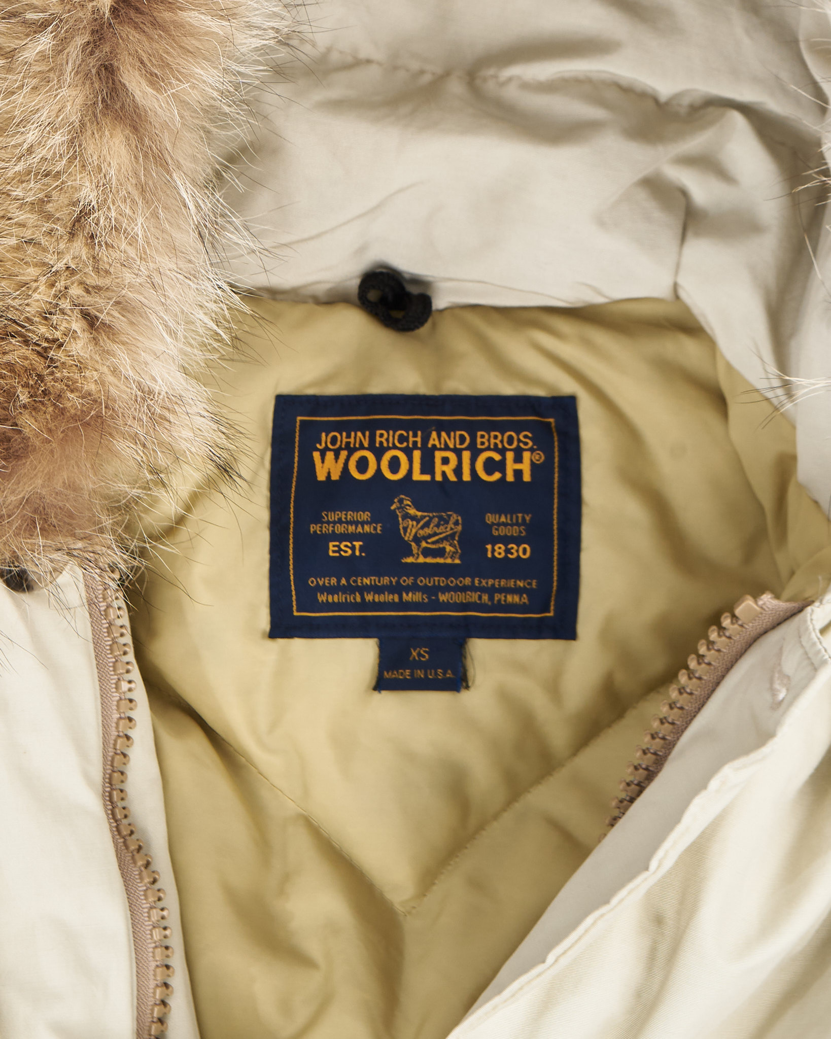 Парка Woolrich с натуральным мехом Woolrich — фото 4