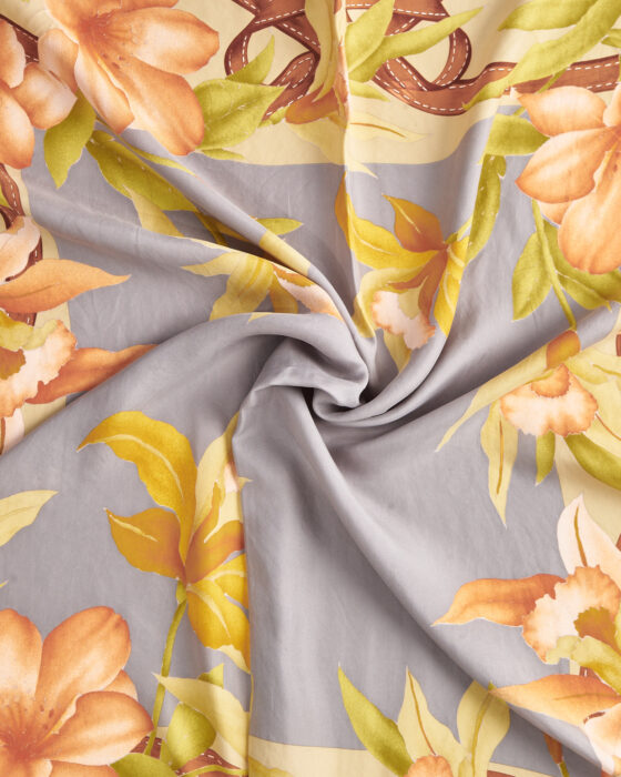 Платок с цветочным принтом Trussardi Trussardi — фото 2