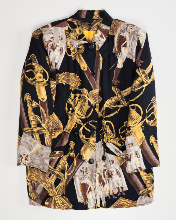 Куртка с авторским принтом Moda Calvi