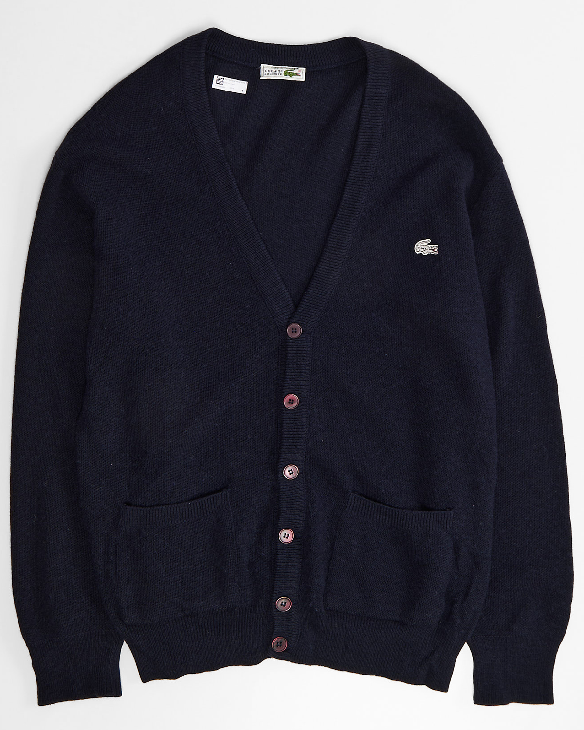 Кардиган Lacoste из шерсти Lacoste