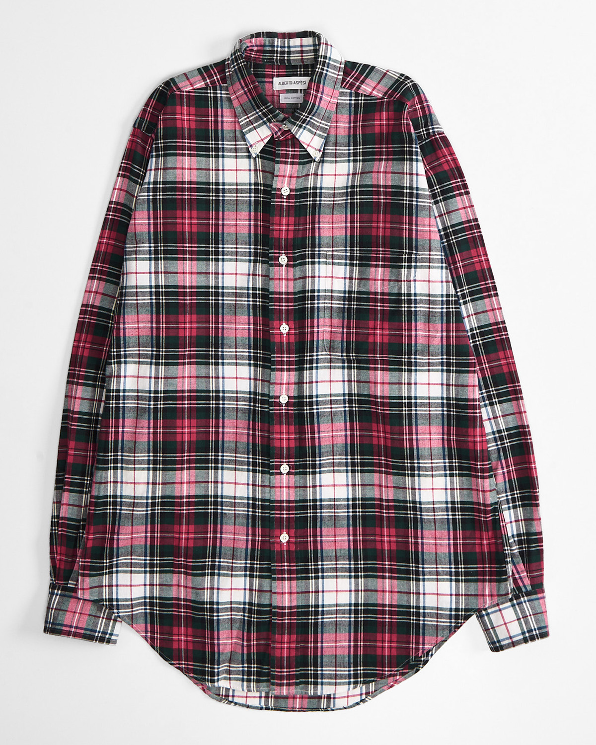 Хлопковая рубашка Alberto Aspesi Alberto Aspesi