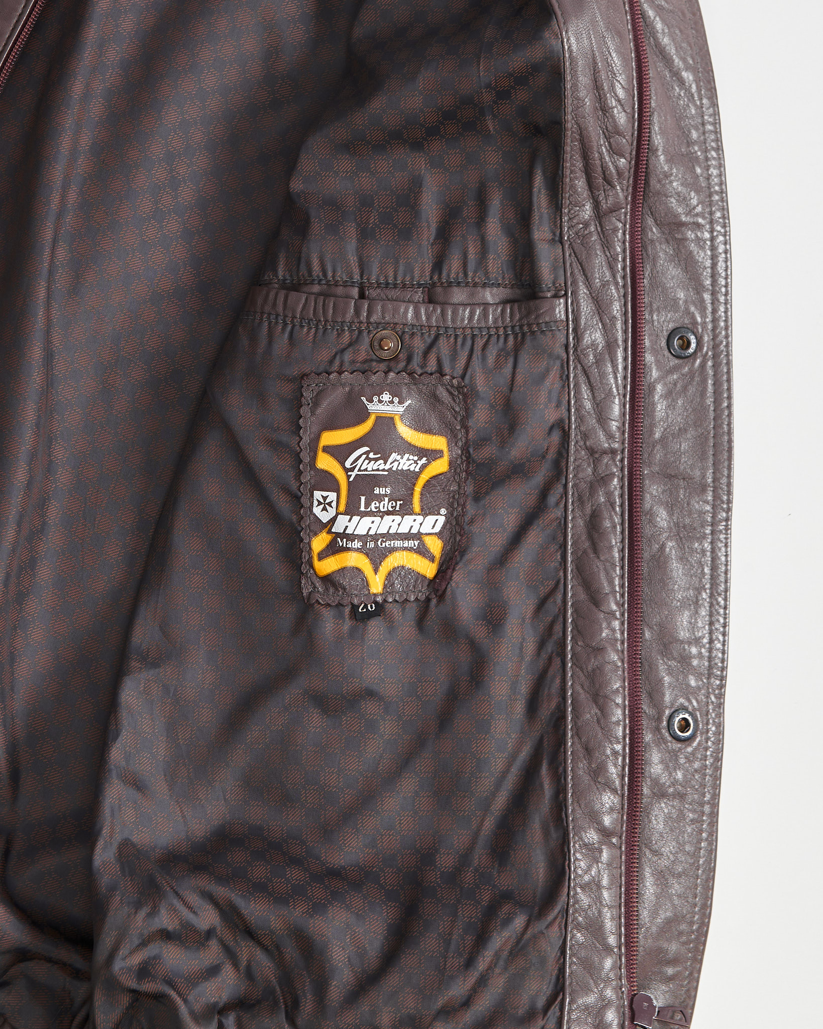 Кожаная куртка Harro из Германии Harro — фото 3