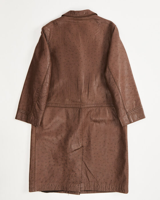 Тренч из натуральной кожи made in Italy — фото 2