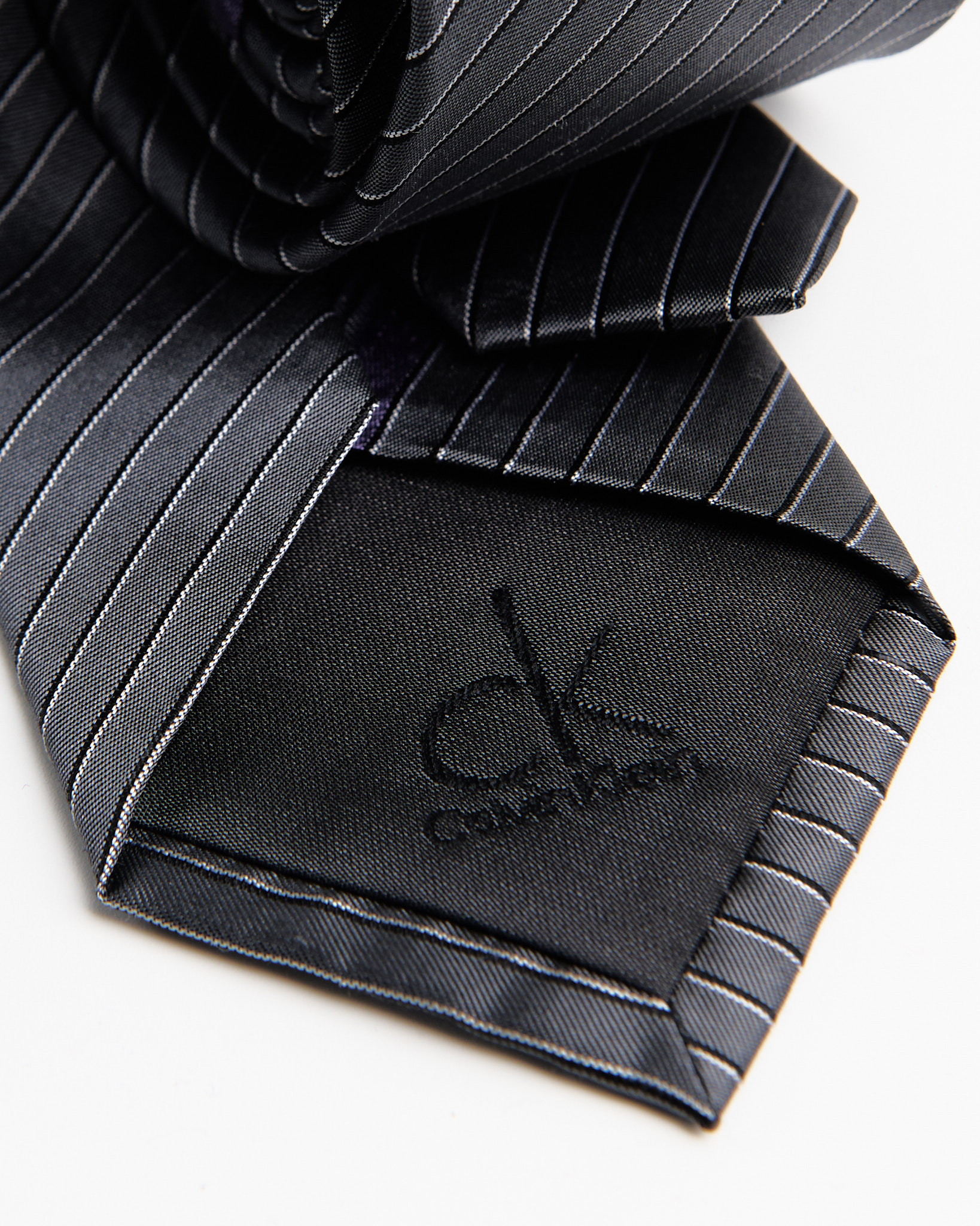 Шелковый галстук Calvin Klein Calvin Klein — фото 2