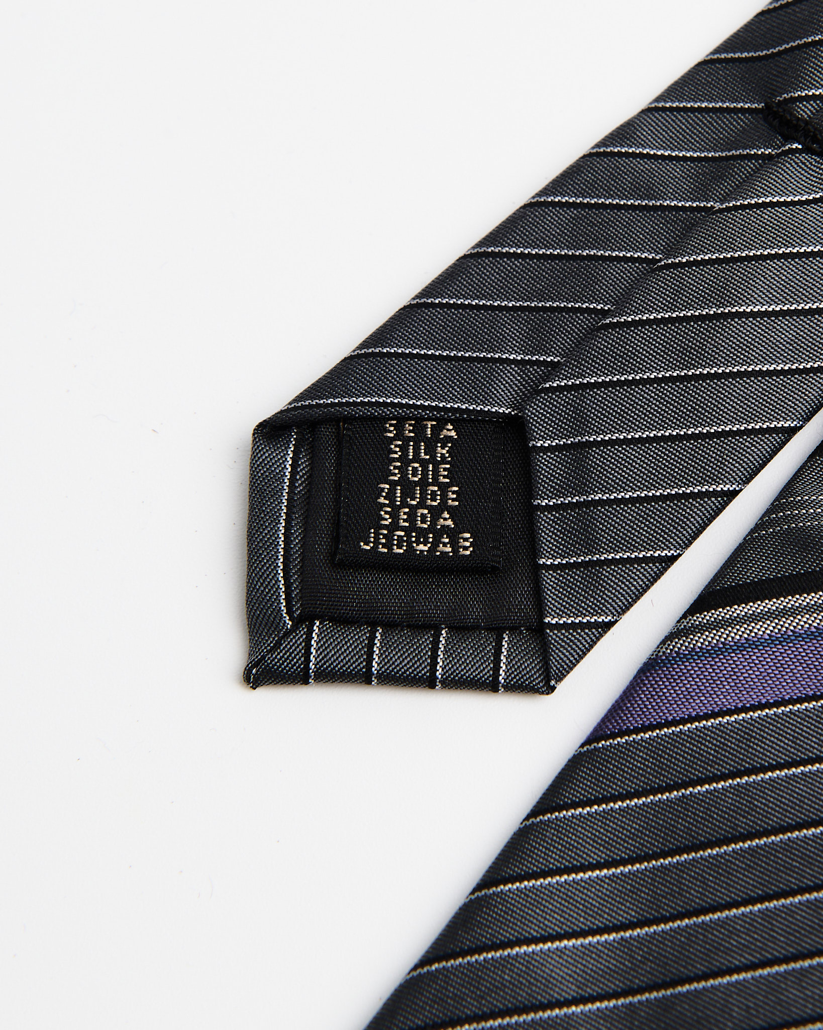 Шелковый галстук Calvin Klein Calvin Klein — фото 3