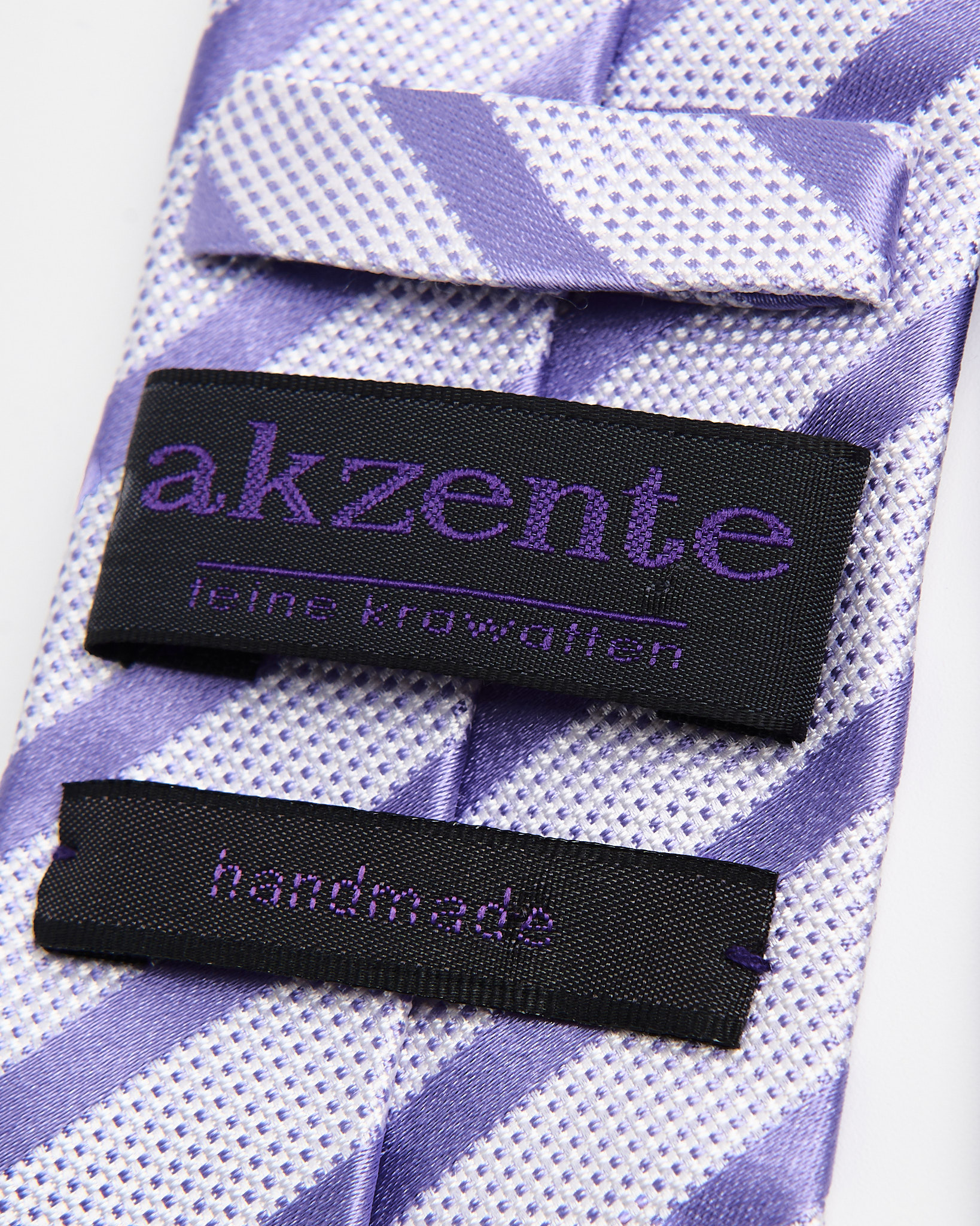 Галстук в полоску Akzente (handmade) — фото 3