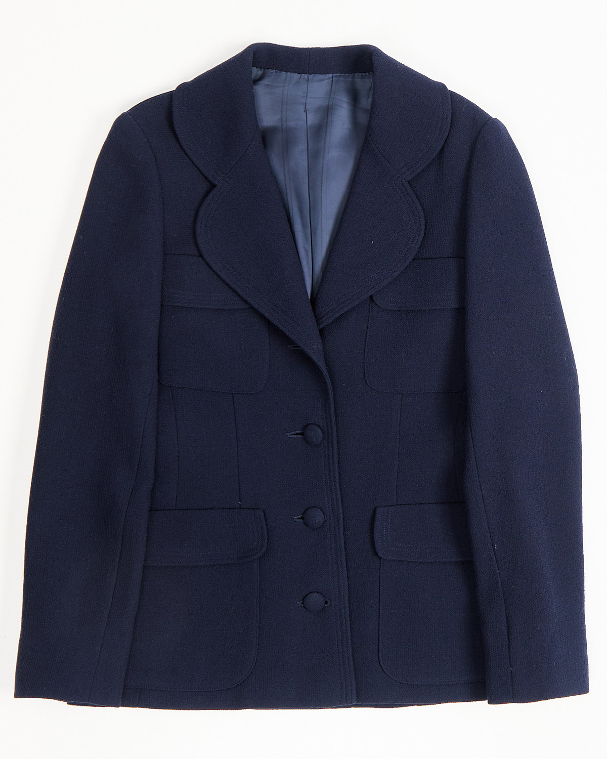 Темно-синий жакет