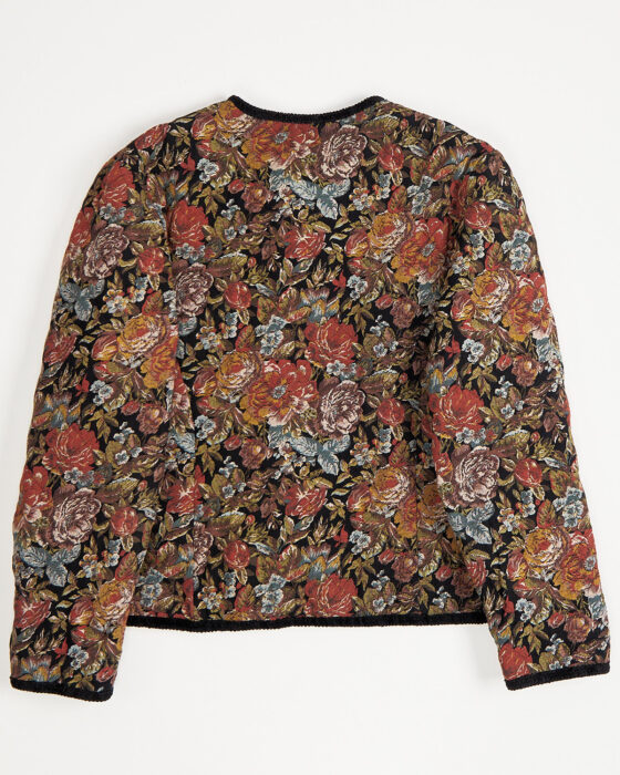 Стеганый жакет с жаккардовым рисунком — фото 2