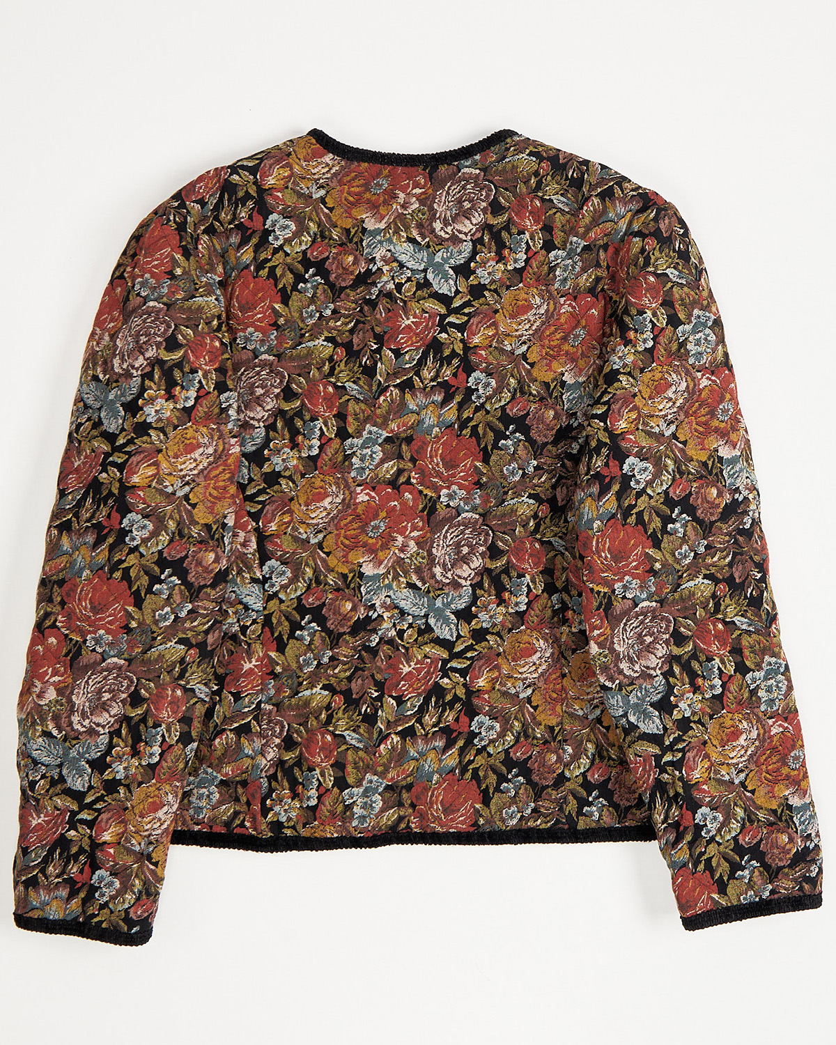 Стеганый жакет с жаккардовым рисунком — фото 2