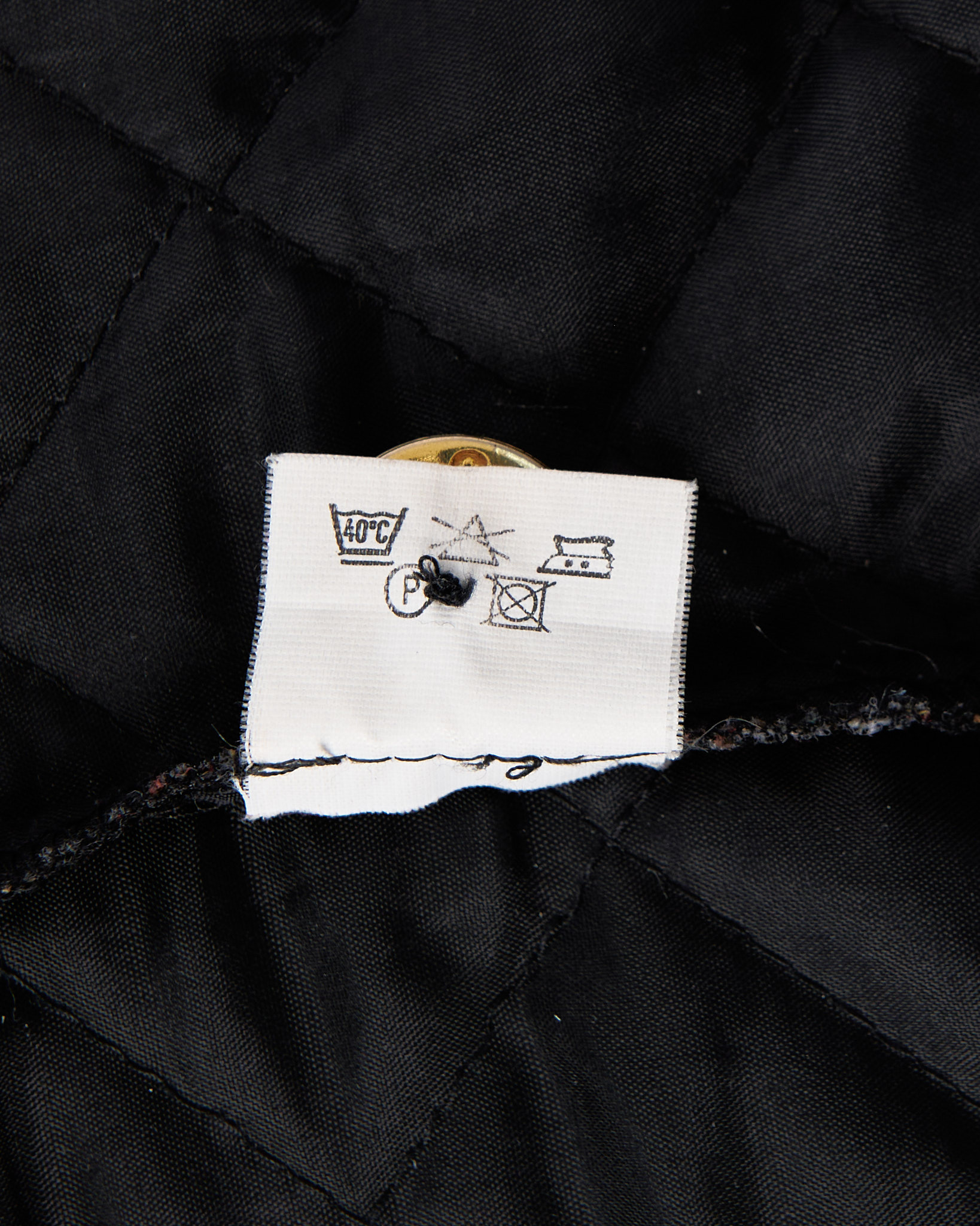 Стеганый жакет с жаккардовым рисунком — фото 4