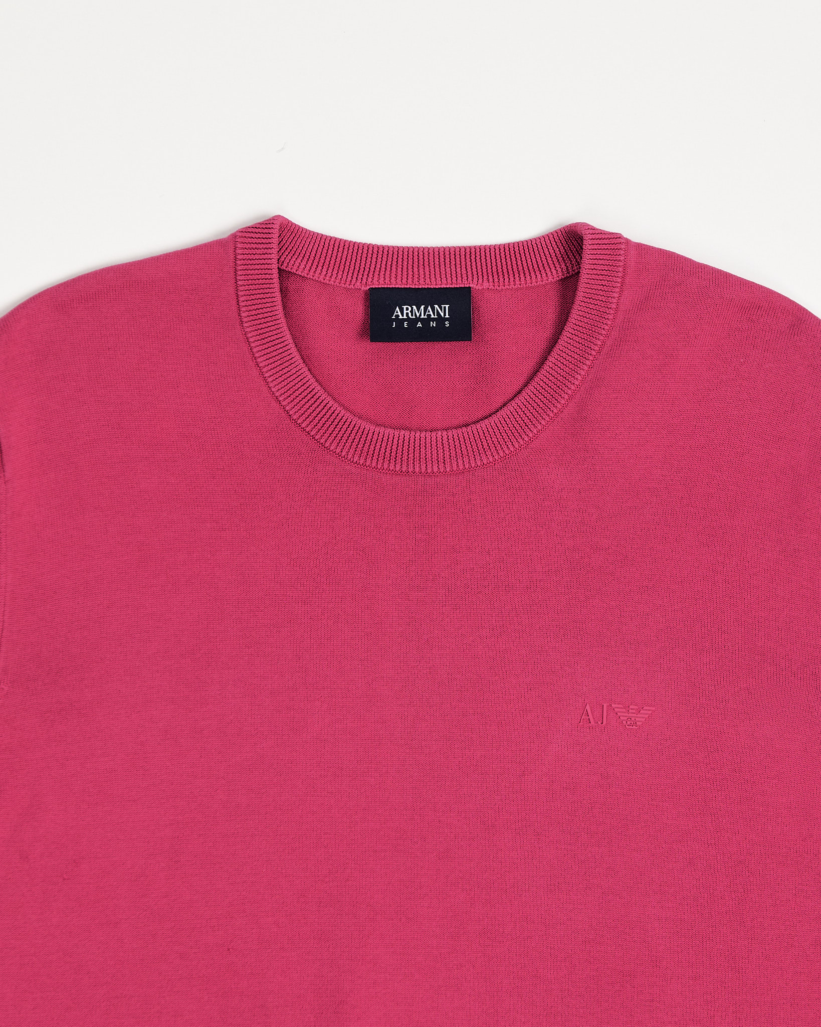 Свитер Armani в малиновом оттенке Armani Jeans — фото 3